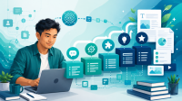 artikel-10-cara-membuat-prompt-efektif.png Ilustrasi editorial seorang kreator konten Indonesia menggunakan laptop dengan elemen blok, jalur alur kerja, dan struktur ide yang tersusun bertahap menuju hasil konten yang lebih rapi dan terorganisasi.Ilustrasi editorial seorang kreator konten Indonesia menggunakan laptop dengan elemen blok, jalur alur kerja, dan struktur ide yang tersusun bertahap menuju hasil konten yang lebih rapi dan terorganisasi.